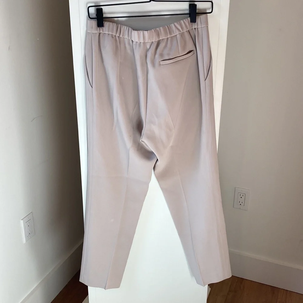 Theory straight leg pant in khaki - Picture 4 of 4